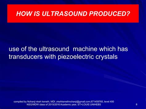 Basic Physics Of Ultrasound Ppt