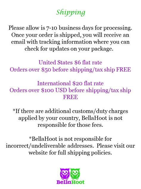 Shipping And Return Policy