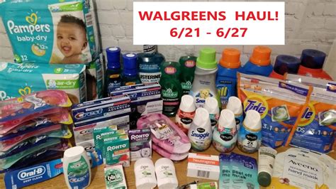 Huge Walgreens Couponing Haul This Week Freebies And