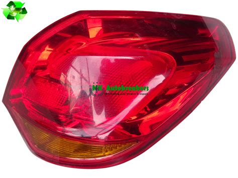 Vauxhall Astra J From 2009 2015 Rear Light Right Side MK Autobreakers Ltd