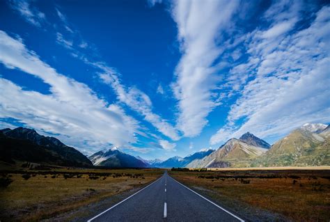 Wallpaper Landscape Hill Nature Sky Clouds Blue Horizon Valley