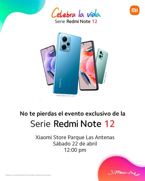 Xiaomi M Xico On Twitter Te Esperamos Este De Abril En Xiaomi