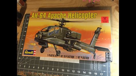 Revell AH 64 Apache Helicopter Unboxing YouTube