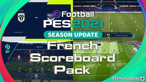 PES 2021 French Scoreboard Pack Ligue 1 Ligue 2 Coupe De France