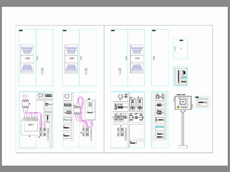 Copper Bar Electrical Panel In Autocad Cad 133 Mb Bibliocad