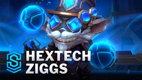 Hextech Ziggs Wild Rift Skin Spotlight YouTube