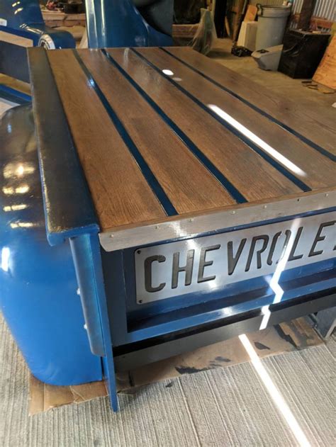 Desk Office Desk Truck Bed Mancave Decor Garage Furniture Etsy