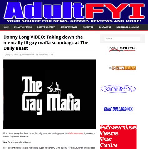 The Gay Mafia R Adultfyi