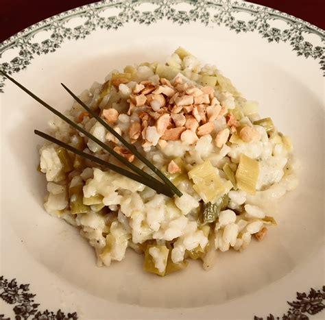 Risotto Aux Poireaux Je Mange Donc Je Vis