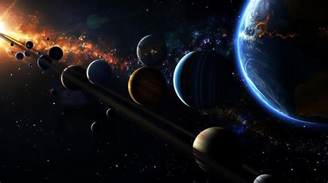 Premium Photo Planets In The Solar System Wallpapers And Image