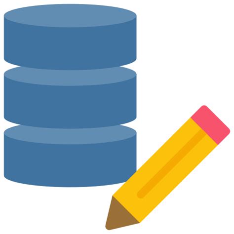 Database Management Juicy Fish Flat Icon