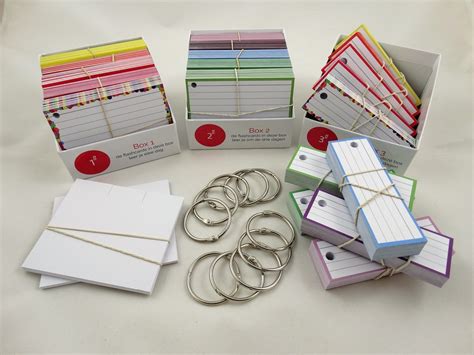 How to make flashcards step by step - Flashcards and Stationery