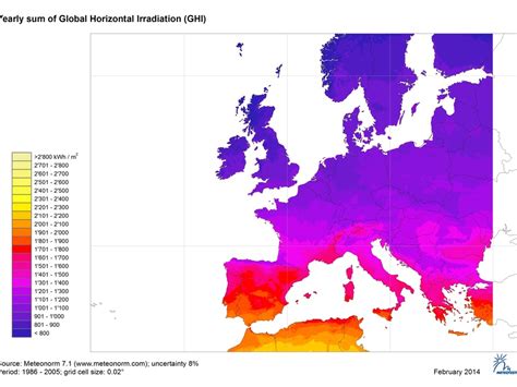 Solar irradiation data for all European regions at a glance – a new ...