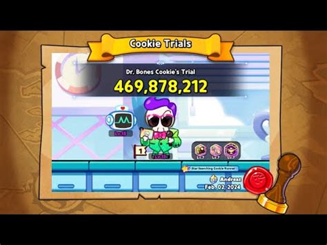 Dr Bones Cookies Hard Trial CROB Cookie Run Ovenbreak YouTube