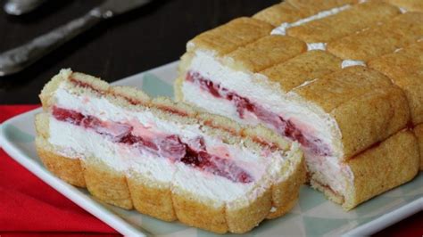 Gâteau boudoirs fraises et mascarpone Ma Patisserie