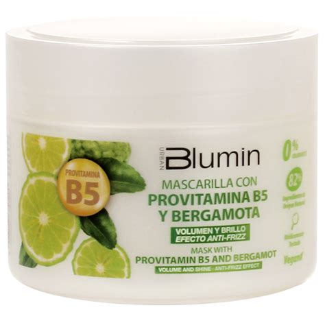 Blumin Mascarilla Anti Frizz Con Bergamota Y Provitamina B5 Que Aporta