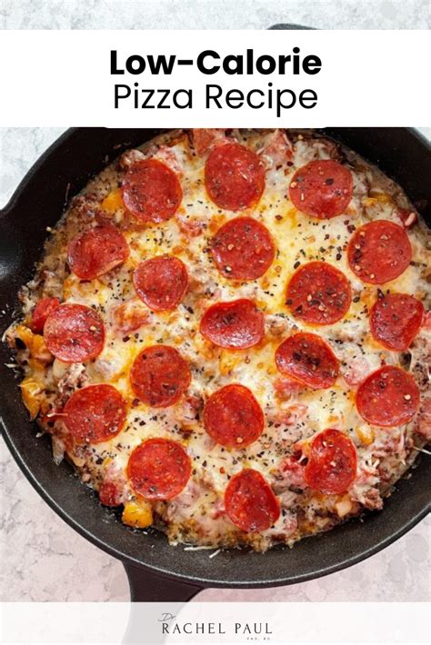 Low Calorie Pizza Recipe The College Nutritionist