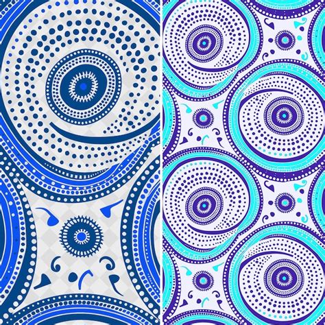 Premium Psd Paisley Patterns With Teardrop Shapes And Enclosed In