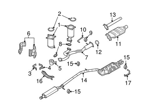 Genuine Oem Ford Part Intermediate Pipe Gasket 8g1z 5e241 A Genuine Oem Ford Parts And Accessories