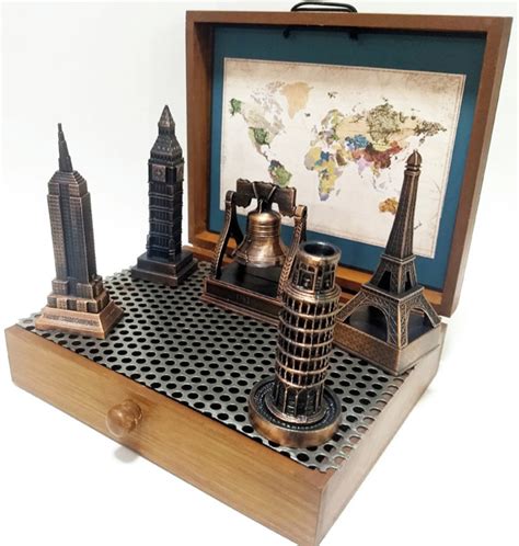 Miniaturas De Monumentos Do Mundo Sino Da Liberdade Elo