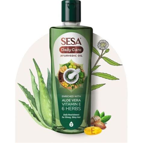 Sesa Daily Care Ayurvedic Oil Ajurwedyjski olejek do włosów z