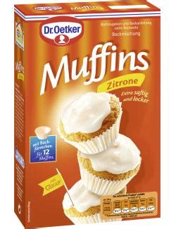 Dr Oetker Zitronen Muffins Hier Online Kaufen Liefershop De