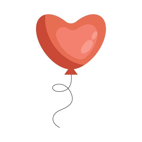 Heart Balloon Helium 11147869 Vector Art At Vecteezy