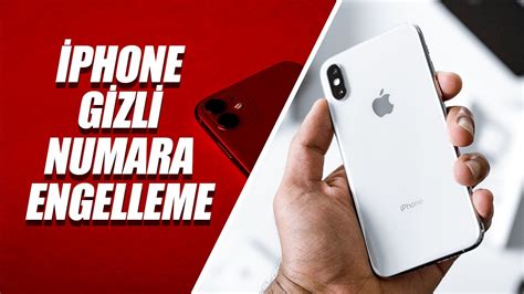 iPhoneda Gizli Numara Engelleme Nasıl Yapılır YouTube