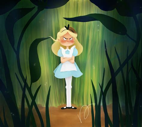 Alice in Wonderland Fan art on Behance