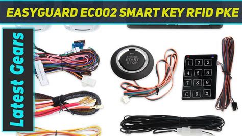 EASYGUARD EC002 Smart Key RFID PKE Car Review 2023 YouTube