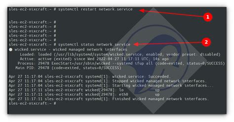 SUSE Linux Restart Stop Start Network Service NixCraft