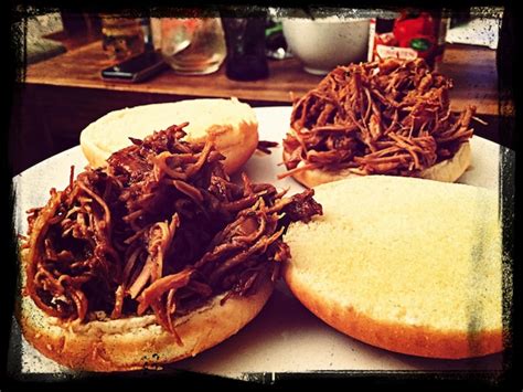 Premium Photo Pulled Pork Sandwiches On Table