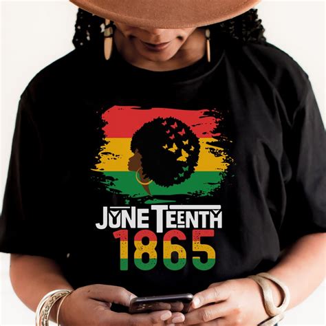 Juneteenth 1865 SVG Afro Woman SVG Black Power SVG Juneteenth Svg