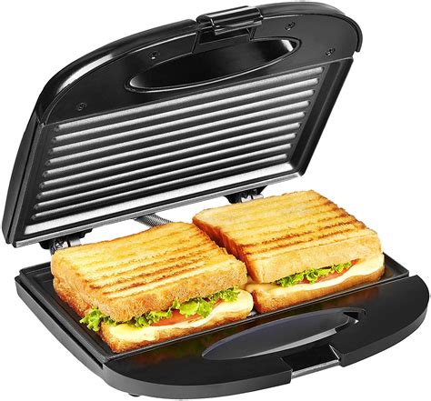 Solimo Non-Stick Grill Sandwich Maker - Tech All In One