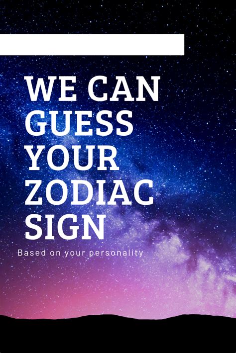 What Zodiac Sign Am I Quiz