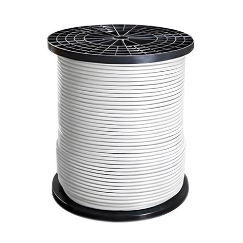 Cable Flexible Pot Calibre Awg Blanco Bobina De Metros Iusa