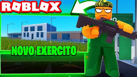 Novo Jogo De Ex Rcito Brasileiro No Roblox Youtube