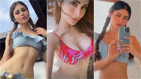 Mouni Roy Soaks Up The Sun In Maldives In Two Chic Bikini Sets See