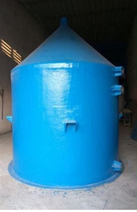 Pp Frp Conical Bottom Tank For Chemical Storage Storage Capacity