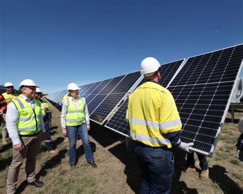 Final Panel Installed As Australias Largest Solar Farm Nears Full