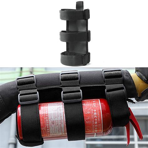 Roll Bar Fire Extinguisher Holder Adjustable Fire Extinguisher Strap