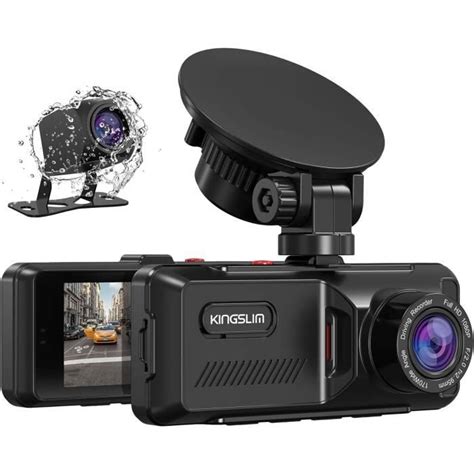 Cam Ra De Voiture Avant Et Arri Re Avec Gps Dual Dashcam P Fhd