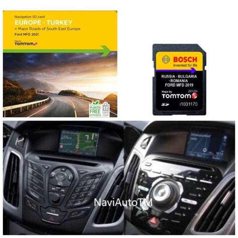 SD Card Ford MCA MFD Focus Mondeo Harta Navigatie Romania 2022 Cluj