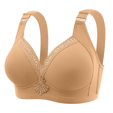 Mallwal Plus Size Push Up Bras Women Lightly Lined Bra Feature V Neck Training Bra Style W 1671