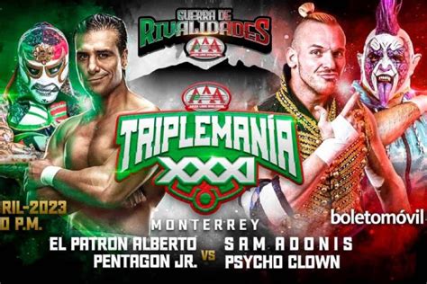 Triplemanía 31 Tijuana Cartelera Completa Y Actualizada De Lucha Libre