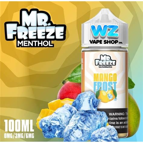 Mr Freeze Mango Frost 06mg 100ml WZ Vape Shop SRL