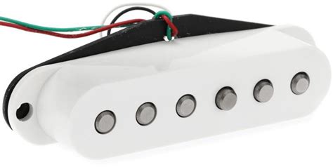 Dimarzio Area 67 Neckmiddle Single Coil Sized Humbucker Pickup White Sweetwater