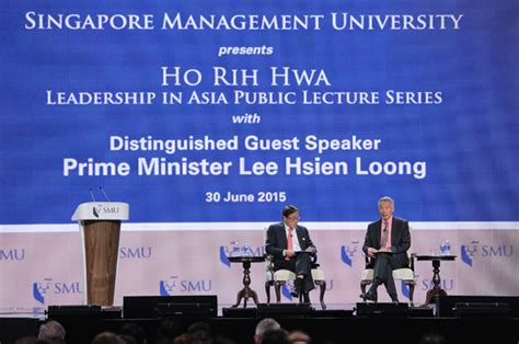 PMO PM Lee Hsien Loong S Dialogue At The Ho Rih Hwa Leadership In