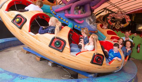 Space Pirates Ride At Lightwater Valley In Yorkshire