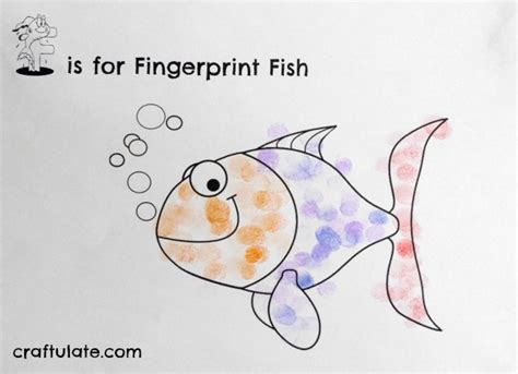 Fingerprint Fish Craftulate